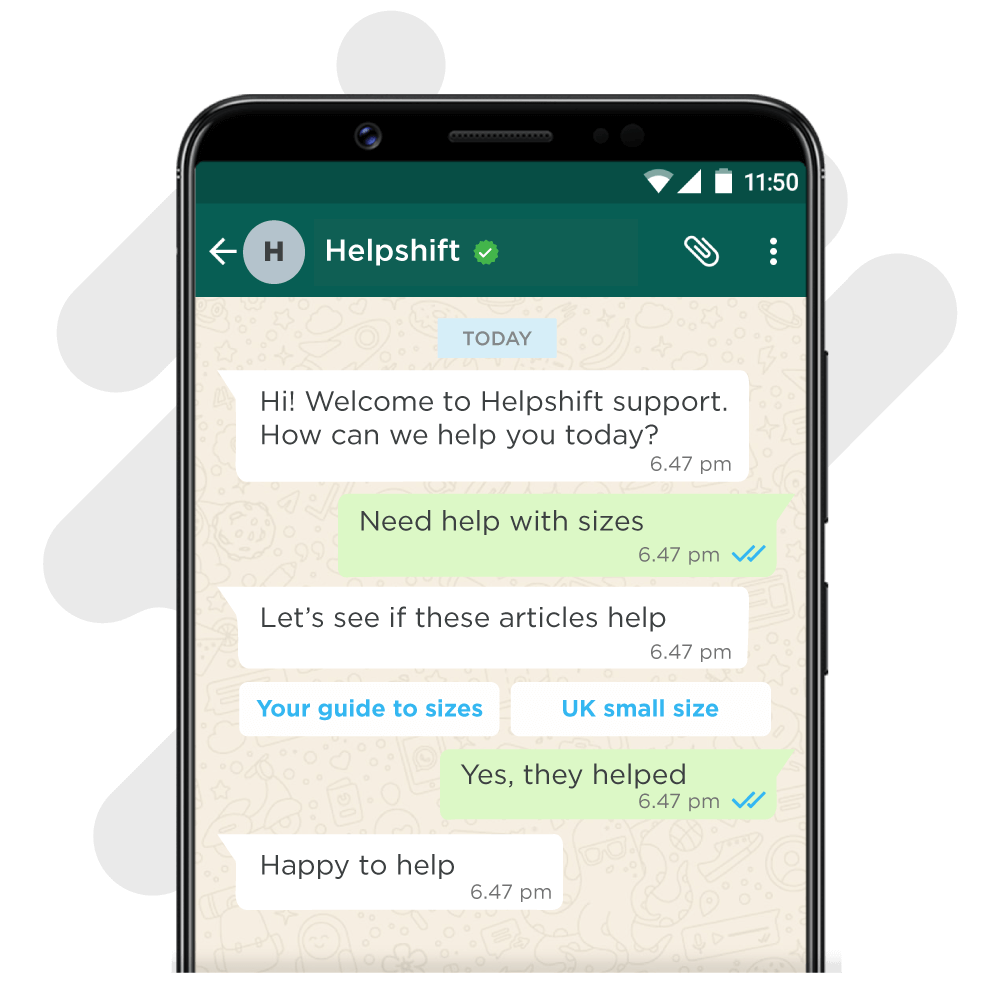Acknowledgement Of User Query