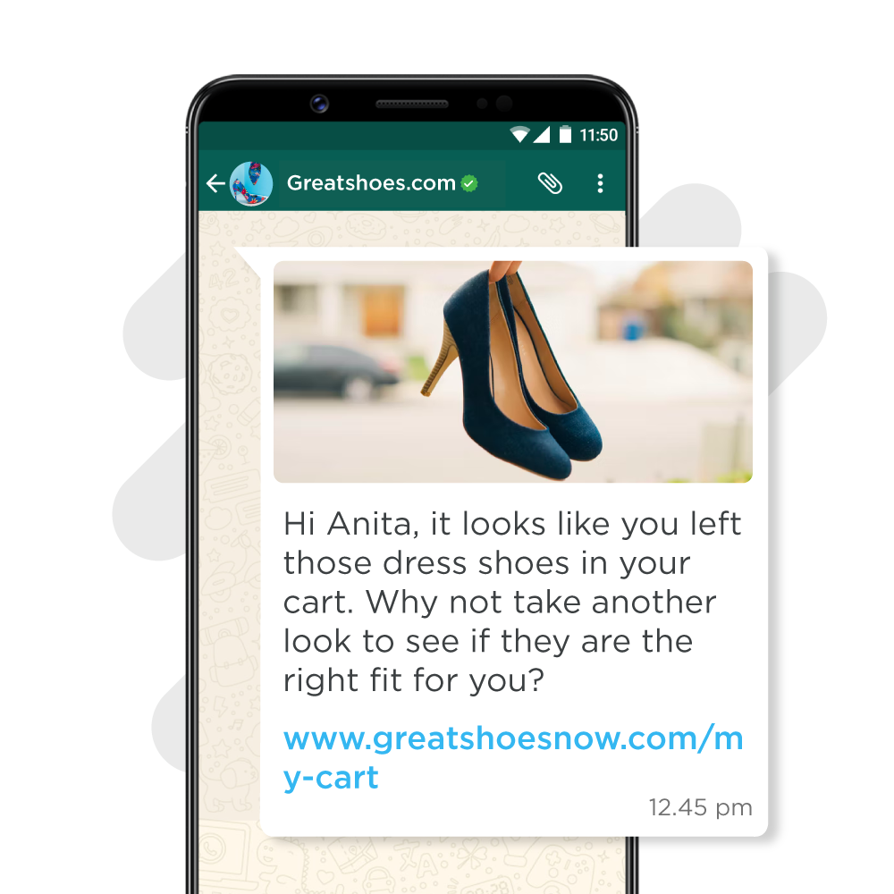 Reminders About Items Customers Abandoned In Their Cart